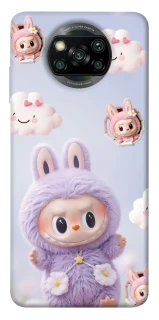 Чохол на Xiaomi Poco X3 NFC / Poco X3 Pro Labubu & clouds фото 1 з 1