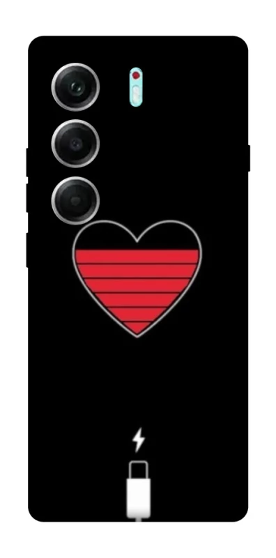 Чохол на Tecno Camon 40 Pro Charge your heart фото 1 з 1