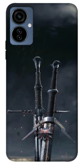 Чехол на TECNO Camon 19 Neo Мечи Ведьмака фото 1 из 1