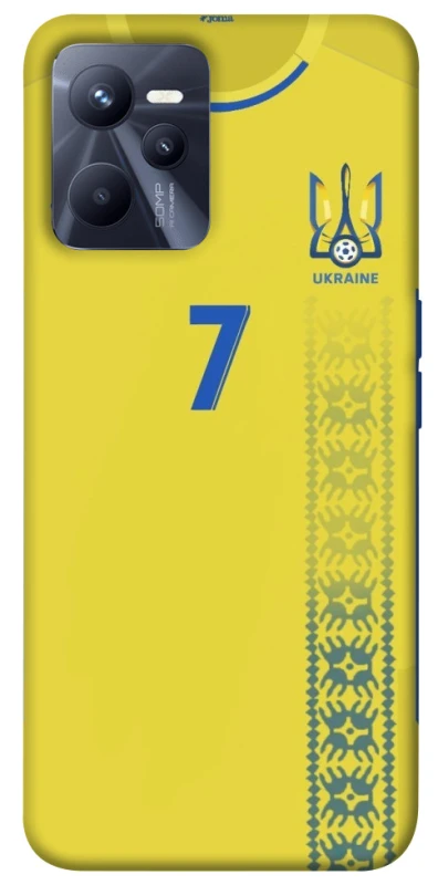 Чохол на Realme C35 UA-Football ver.3 фото 1 з 1
