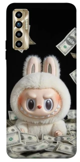 Чохол на TECNO Camon 17P Dollar Labubu фото 1 з 1
