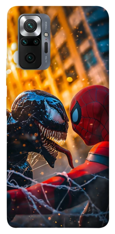 Чохол на Xiaomi Redmi Note 10 Pro Venom vs Spiderman фото 1 з 1