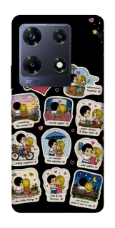 Чехол на Infinix Note 30 Pro Love is ver.4 фото 1 из 1