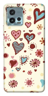 Чохол на Motorola Moto G72 Pretty hearts фото 1 з 1