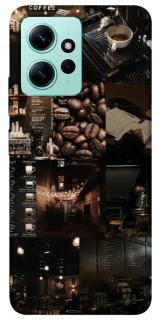 Чехол на Xiaomi Redmi Note 12 4G Coffee collage ver.1 фото 1 из 1