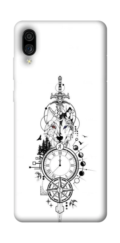 Чехол на ZTE Blade A5 (2020) Tattoo ver.8 фото 1 из 1