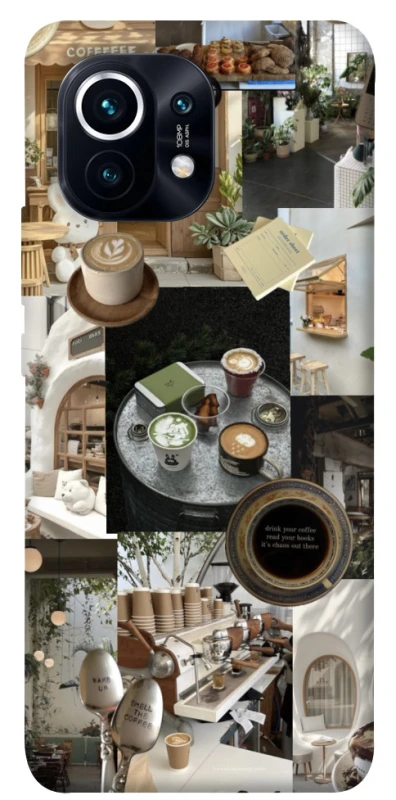 Чохол на Xiaomi Mi 11 Coffee collage ver.4 фото 1 з 1