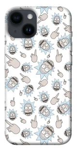 Чохол на Apple iPhone 14 (6.1") Rick and Morty style фото 1 з 1