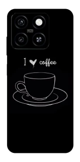 Чохол на ZTE Blade A55 4G Black coffee фото 1 з 1