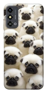 Чехол на ZTE Blade A53 Doggy Pug Love фото 1 из 1