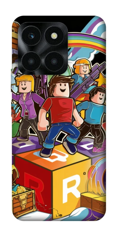 Чохол на Huawei Honor X6a Roblox family фото 1 з 1