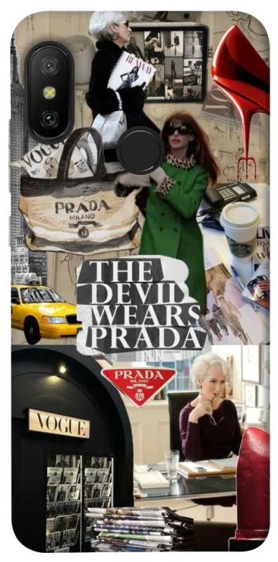 Чохол на Xiaomi Mi A2 Lite / Xiaomi Redmi 6 Pro Fashion collage ver.14 фото 1 з 1