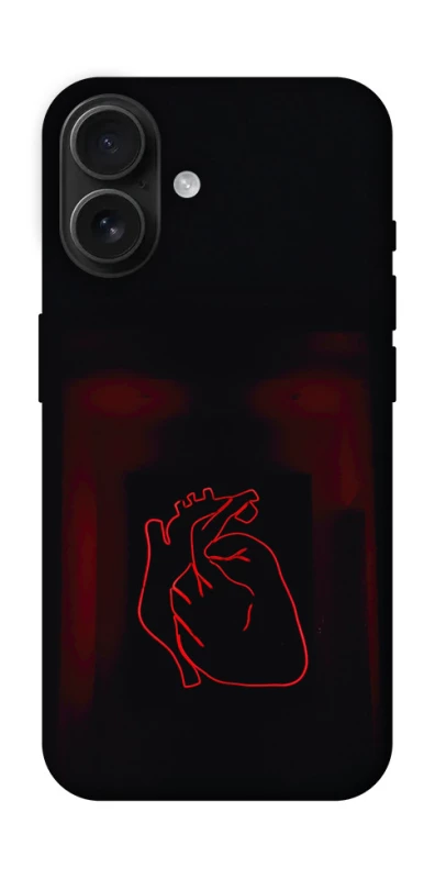 Чохол на Apple iPhone 16 Червоне серце фото 1 з 1