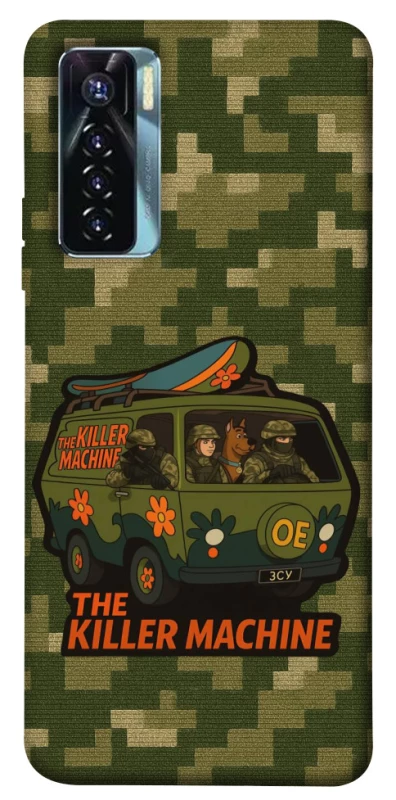 Чехол на TECNO Camon 17 Pro Funny machine фото 1 из 1
