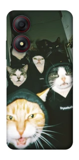 Чохол на ZTE Blade A34 4G Сatsss фото 1 з 1