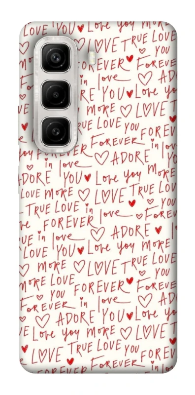 Чохол на Infinix Hot 50 4G Love aesthetic ver.4 фото 1 з 1