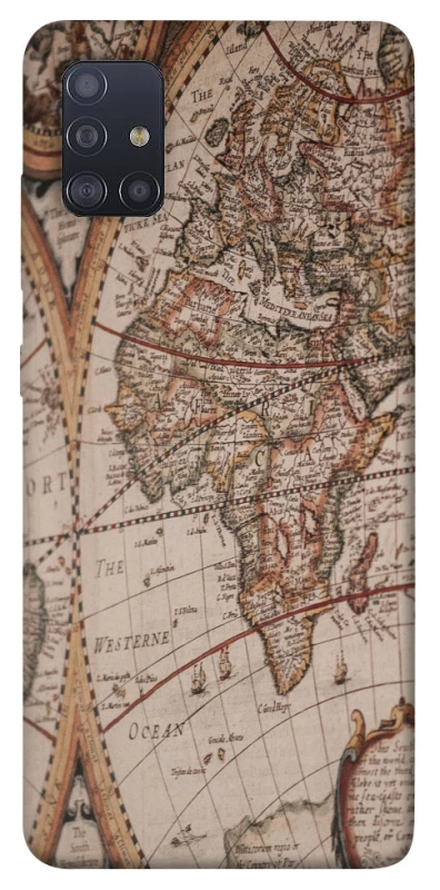 Чехол на Samsung Galaxy M51 Карта путешествий фото 1 из 1