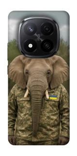 Чехол на Xiaomi Redmi Note 14 Pro+ 5G Слон защитник фото 1 из 1