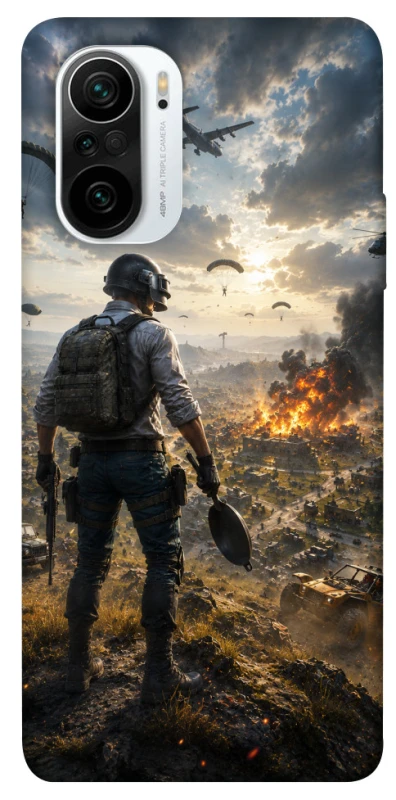 Чехол на Xiaomi Redmi K40 / K40 Pro / K40 Pro+ / Poco F3 PUBG ver.2 фото 1 из 1