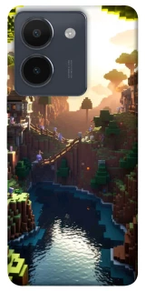 Чехол на Vivo Y36 Minecraft sunset фото 1 из 1