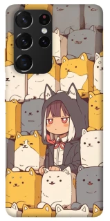 Чехол на Samsung Galaxy S21 Ultra Like a cat фото 1 Чехол на Samsung Galaxy S21 Ultra Like a cat фото 1 из 1