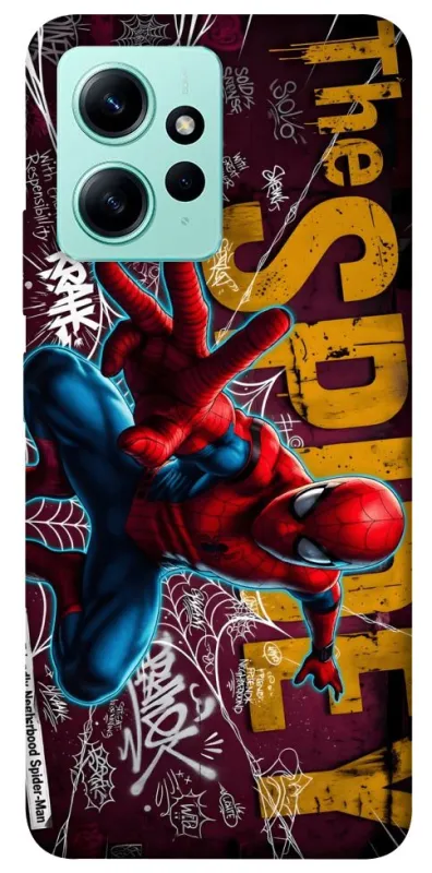 Чехол на Xiaomi Redmi Note 12 4G Spider Man ver.3 фото 1 из 1