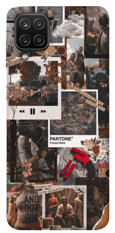 Чохол на Samsung Galaxy A12 PUBG Collage фото 1 з 1