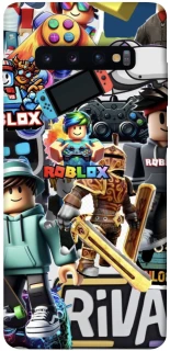 Чохол на Samsung Galaxy S10+ Roblox collage ver.1 фото 1 з 1