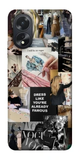 Чехол на Oppo A18 Fashion collage ver.11 фото 1 из 1