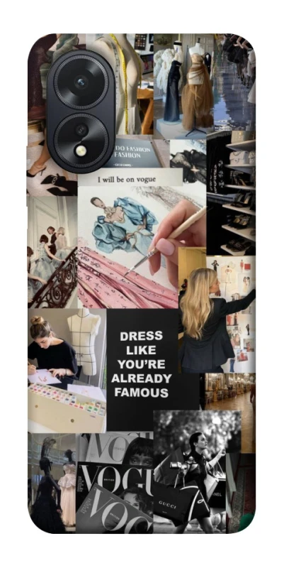 Чохол на Oppo A38 Fashion collage ver.11 фото 1 з 1
