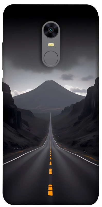 Чохол на Xiaomi Redmi 5 Plus / Redmi Note 5 (Single Camera) Black mountains фото 1 з 1