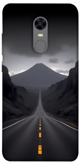 Чехол на Xiaomi Redmi 5 Plus / Redmi Note 5 (Single Camera) Black mountains фото 1 из 1