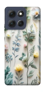 Чохол на Motorola Moto G86 Floral design ver.4 фото 1 з 1
