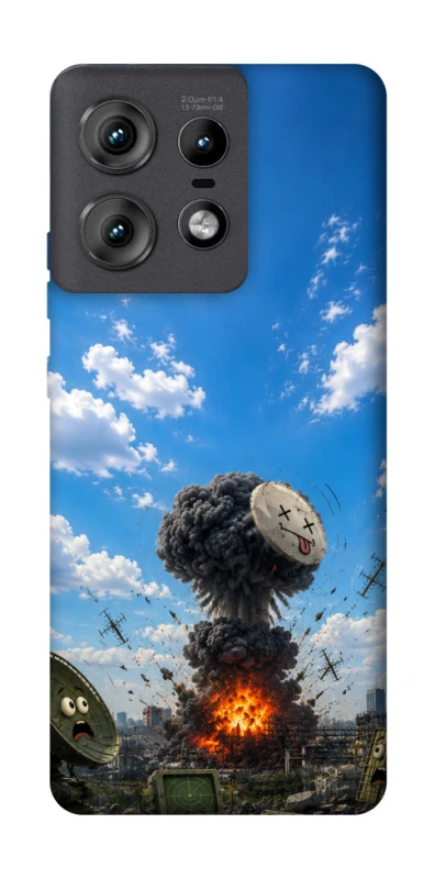 Чохол на Motorola Edge 50 Pro Moscow never sleeps ver.6 фото 1 з 1