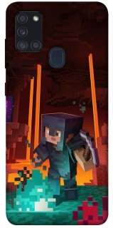 Чехол на Samsung Galaxy A21s Minecraft game adventure фото 1 из 1