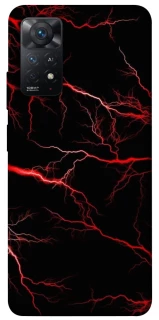 Чехол на Xiaomi Redmi Note 11 Pro 4G/5G Красная молния фото 1 из 1