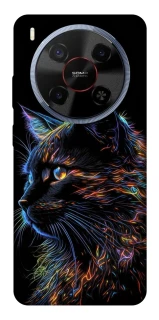 Чохол на ZTE Blade V70 Max Чорний кіт фото 1 з 1