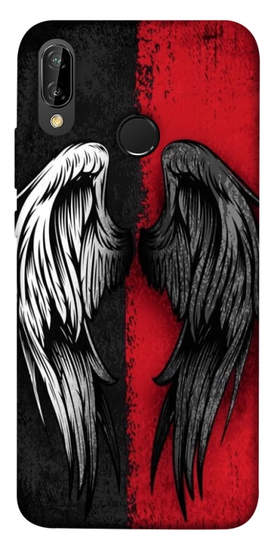 Чехол на Huawei P20 Lite Angel and Devil фото 1 из 1