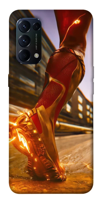 Чехол на Oppo Reno 5 4G Flash leg фото 1 из 1