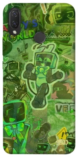 Чохол на Huawei P Smart+ (nova 3i) Dandysworld tv green theme фото 1 з 1