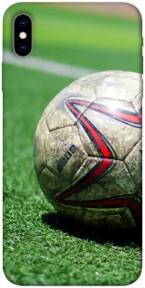 Чехол на Apple iPhone X (5.8") Мяч на газоне фото 1 из 1