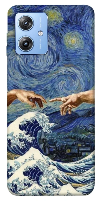 Чохол на Motorola Moto G84 Art collage ver.7 фото 1 з 1