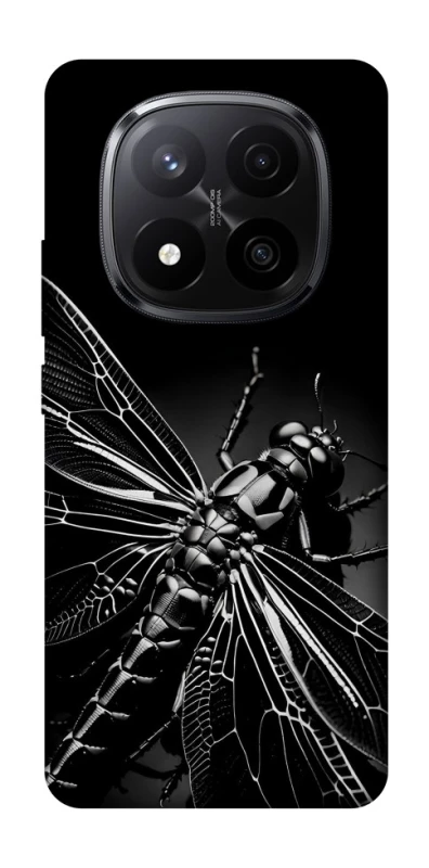 Чехол на Xiaomi Redmi Note 14 Pro+ 5G Black dragonfly фото 1 из 1