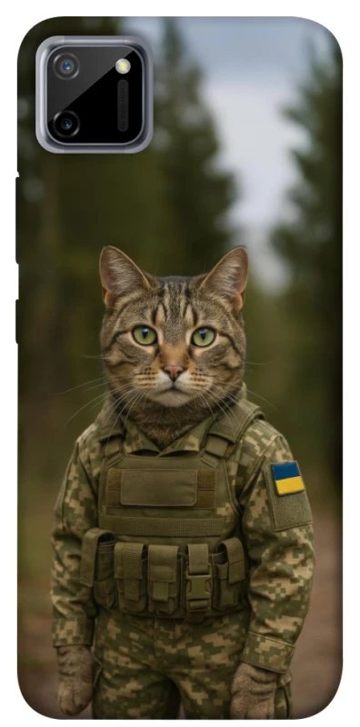 Чохол на Realme C11 Кіт захисник фото 1 з 1