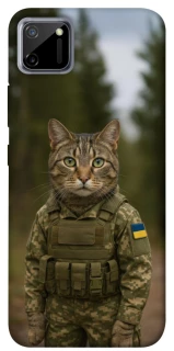 Чехол на Realme C11 Кот защитник фото 1 из 1