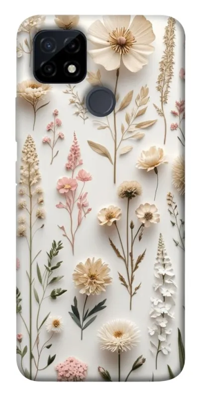 Чохол на Realme C21Y Floral design ver.1 фото 1 з 1