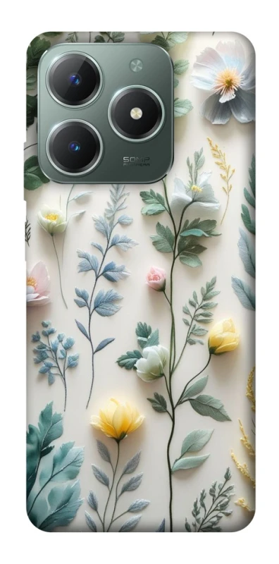 Чохол на Realme C61 Floral design ver.4 фото 1 з 1