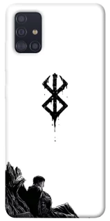 Чехол на Samsung Galaxy A51 berserk white фото 1 из 1