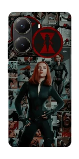 Чохол на Xiaomi Poco X6 Pro Black Widow фото 1 з 1