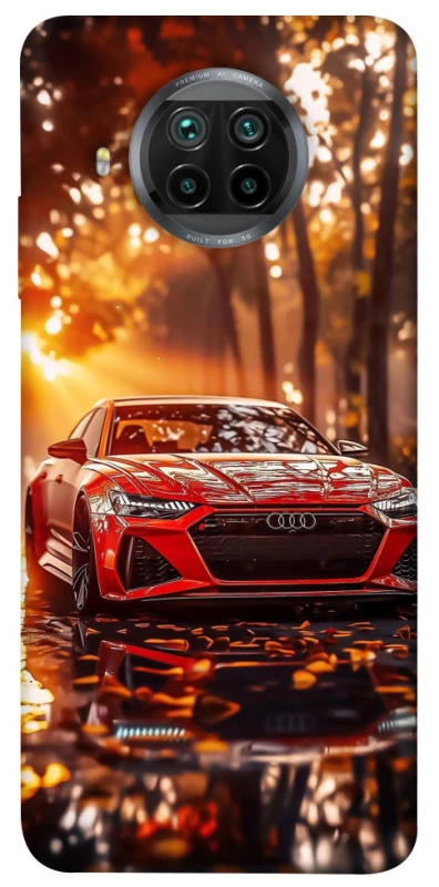 Чехол на Xiaomi Mi 10T Lite / Redmi Note 9 Pro 5G Audi at sunset фото 1 из 1